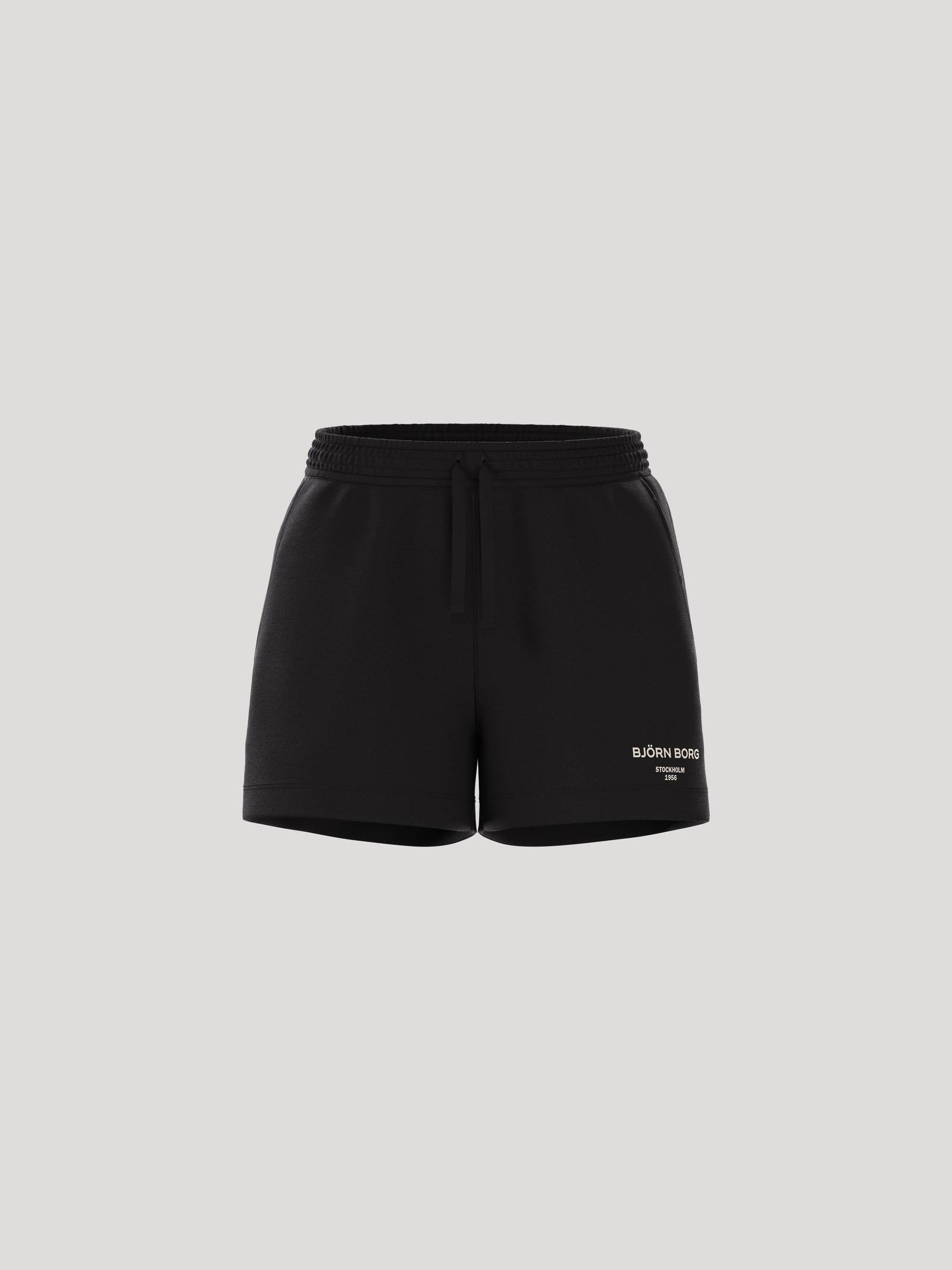 Björn Borg - Borg Essential 1 Sweatshorts Black Beauty Women - Image 1