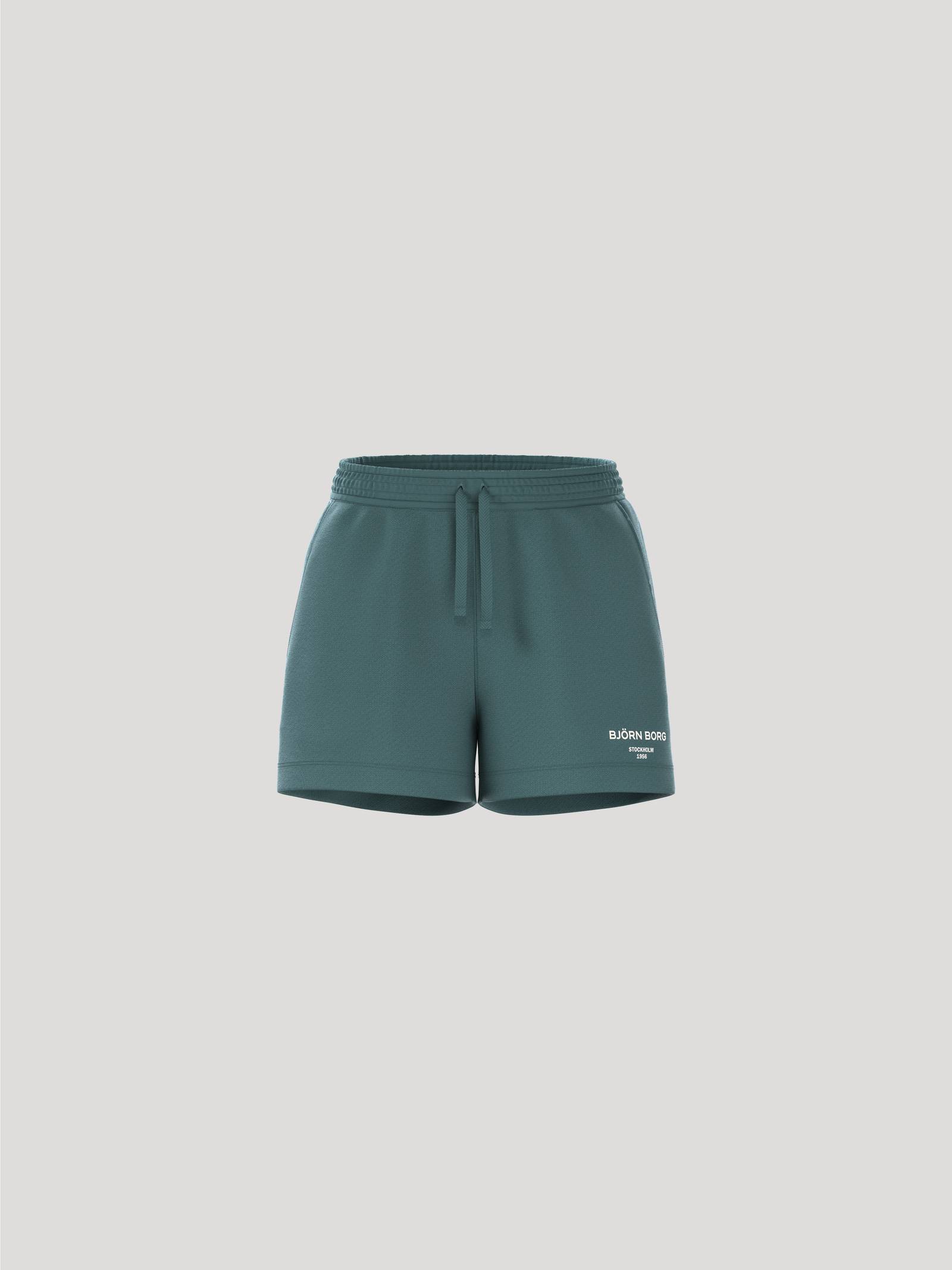 Björn Borg - Borg Essential 1 Sweatshorts Sea Pine Women - Image 1