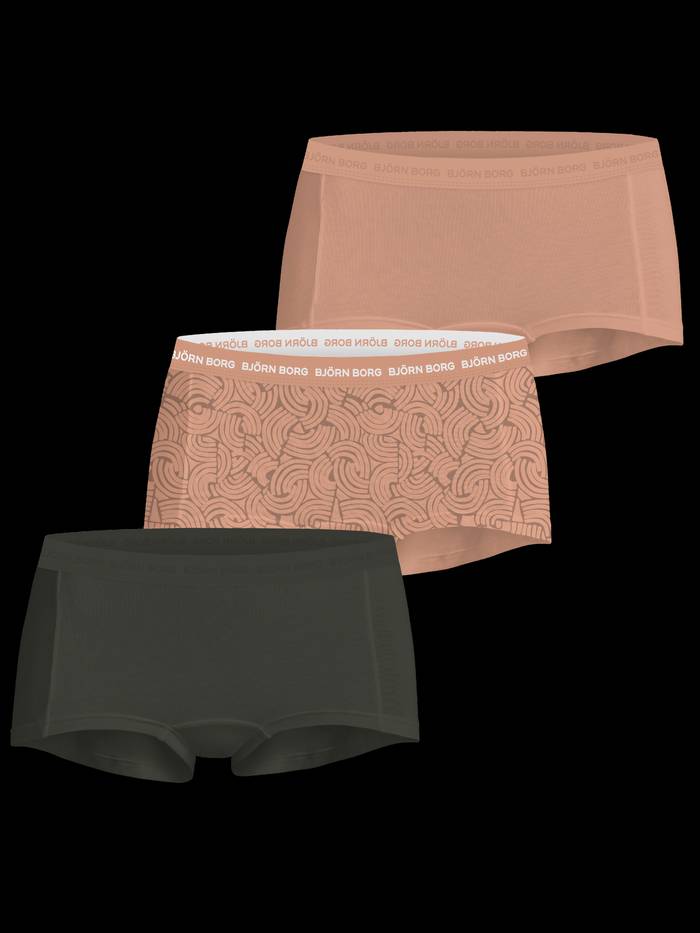 Everyday Cotton Boxer Shorts 3-pack