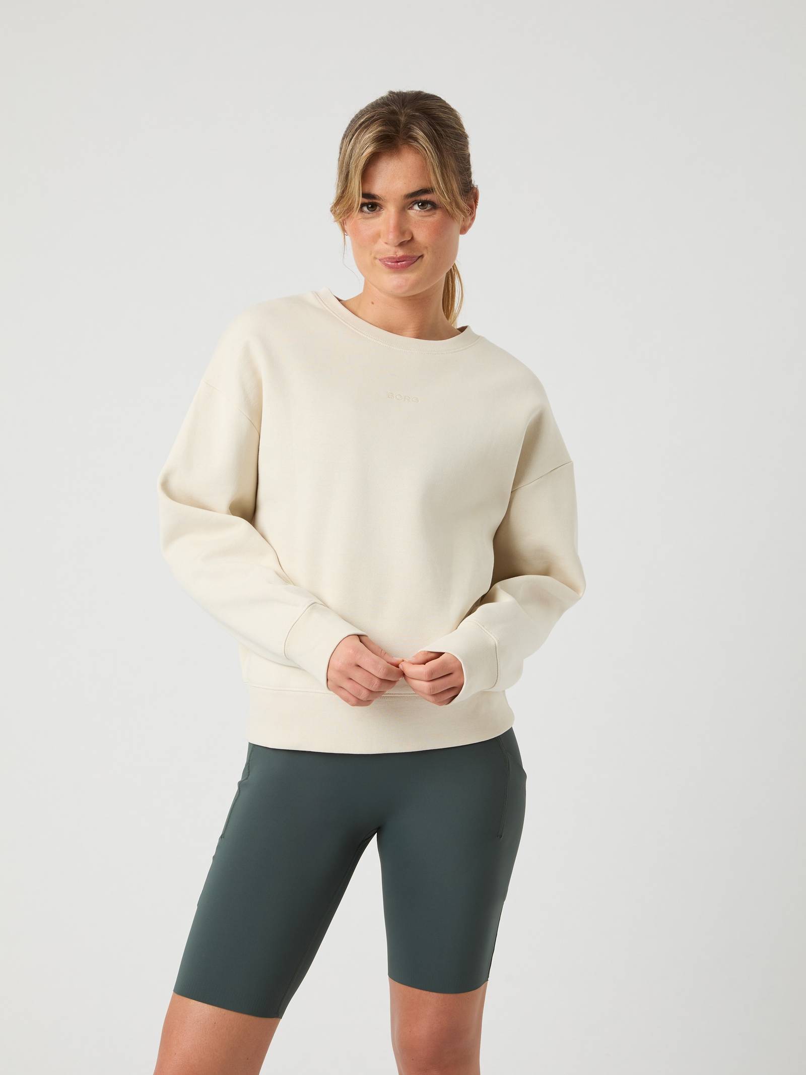 Borg Boyfriend Sweatshirt image 2