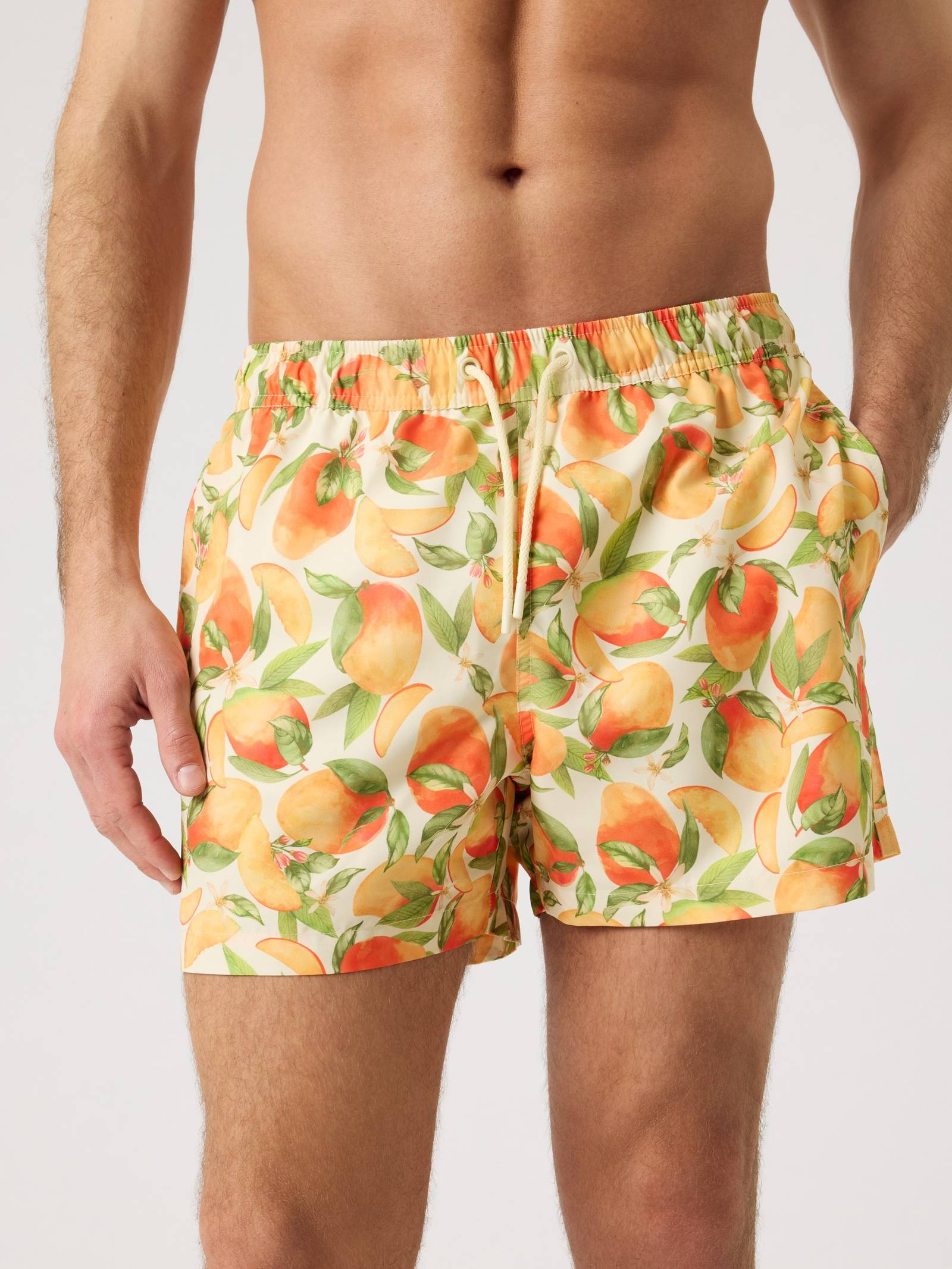 Björn Borg - Borg Print Swim Shorts Summer Peach 1 Men - Image 1