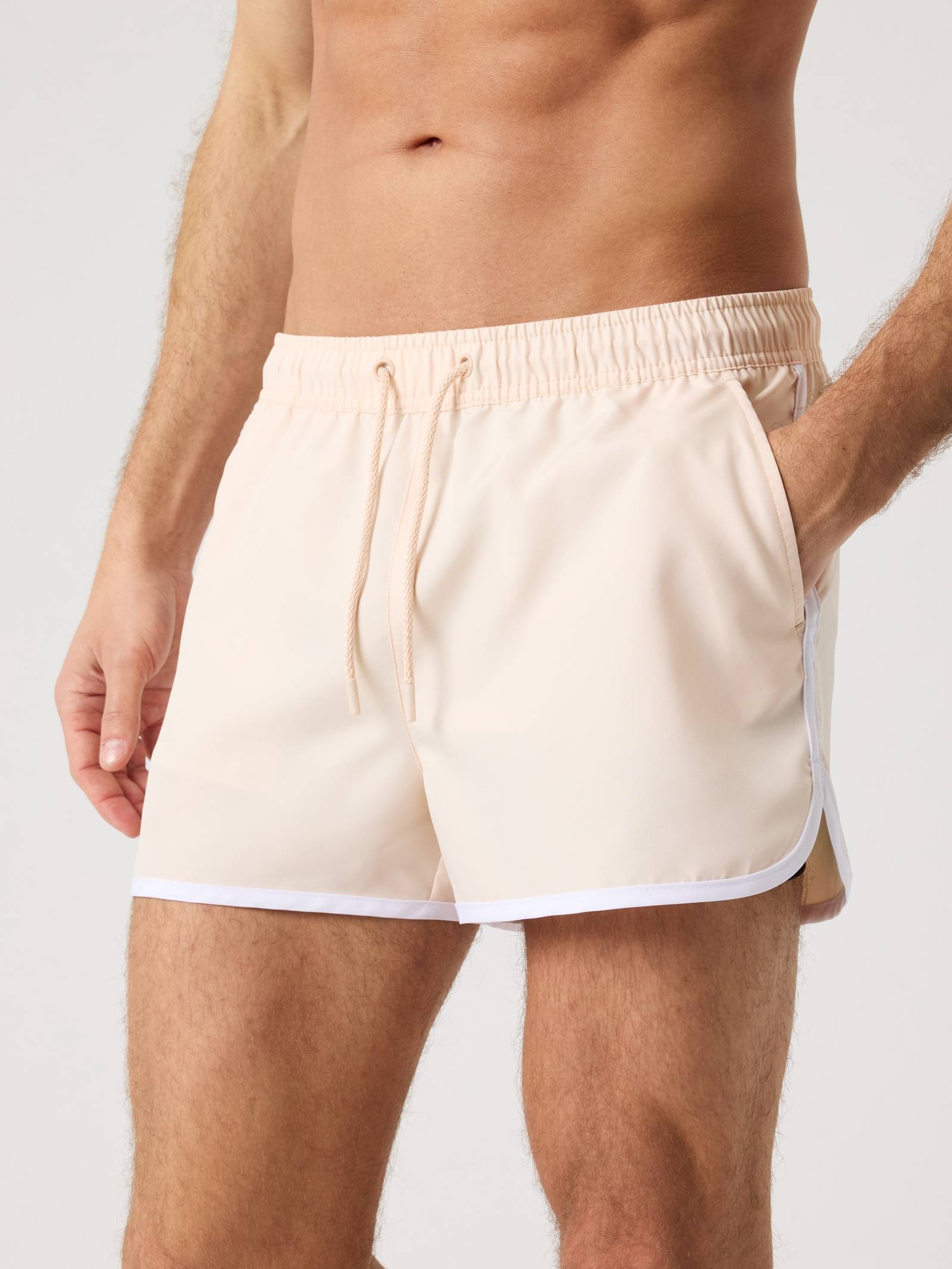 Björn Borg - Borg Retro Swim Shorts Creme De Peche Men - Image 1