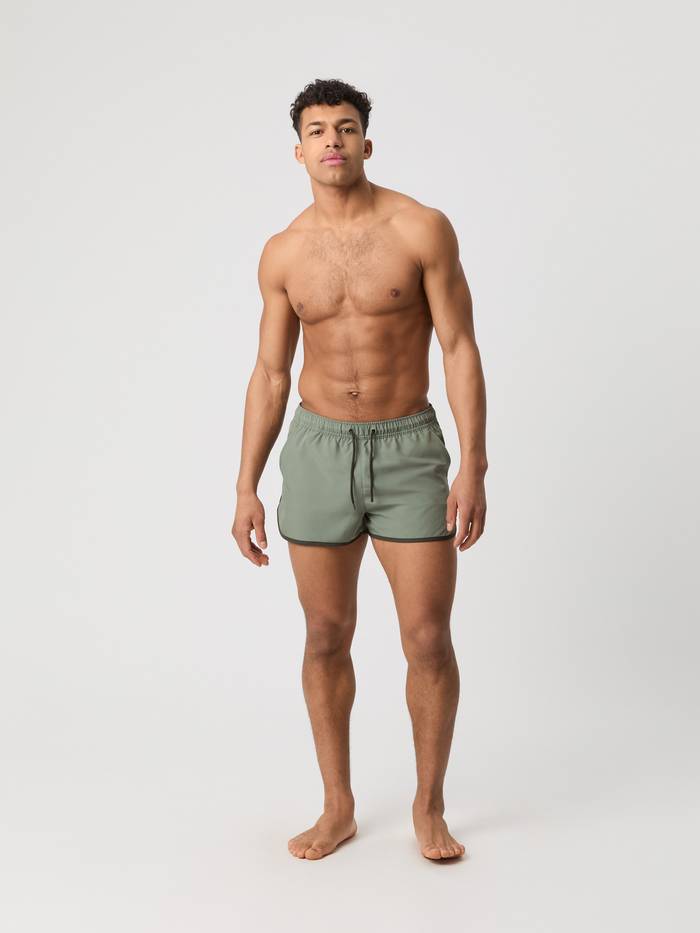 Borg Retro Swim Shorts