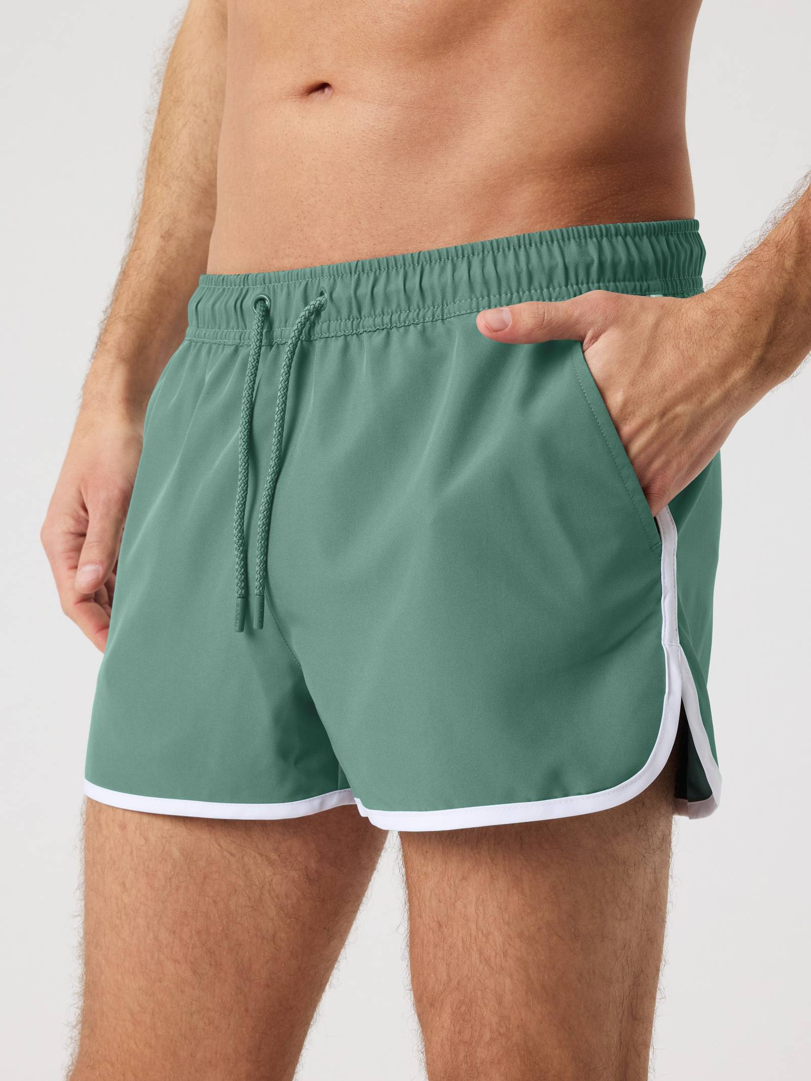 Björn Borg - Borg Retro Swim Shorts Duck Green Herr - Image 1