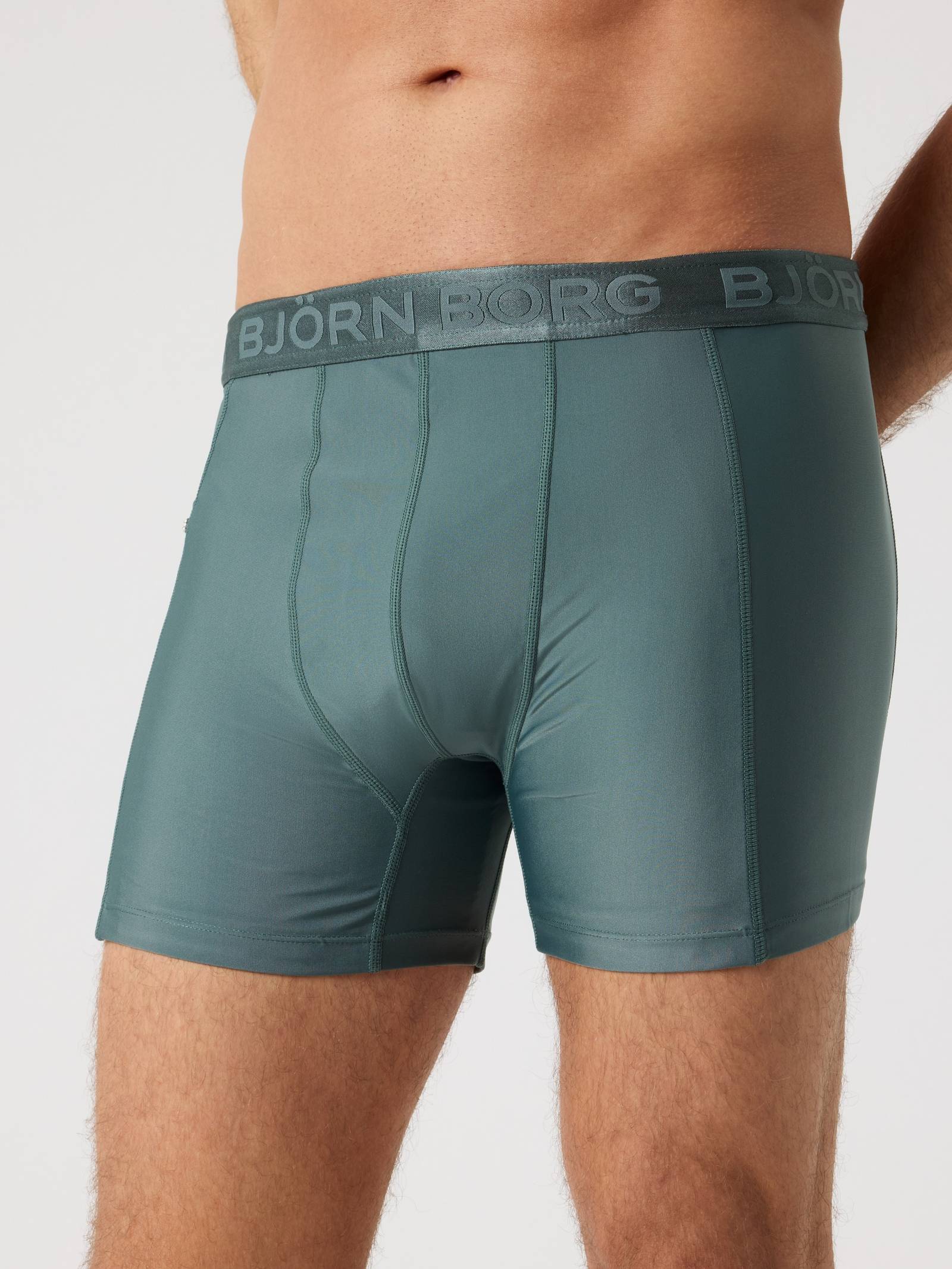 Björn Borg - Borg Stretch Swim Shorts Balsam Green Men - Image 1