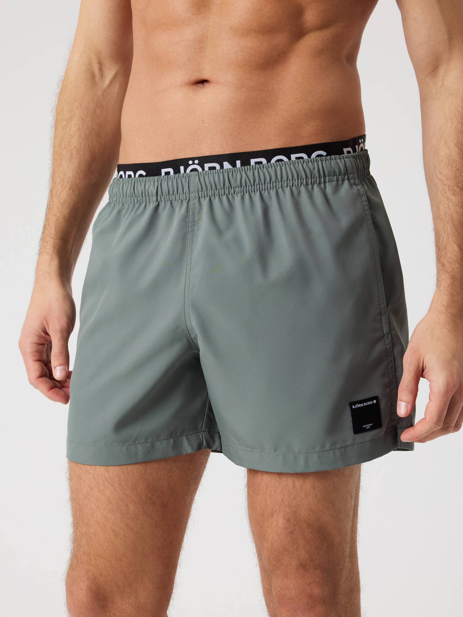 Björn Borg - Borg Elastic Swim Shorts Balsam Green Men - Image 1