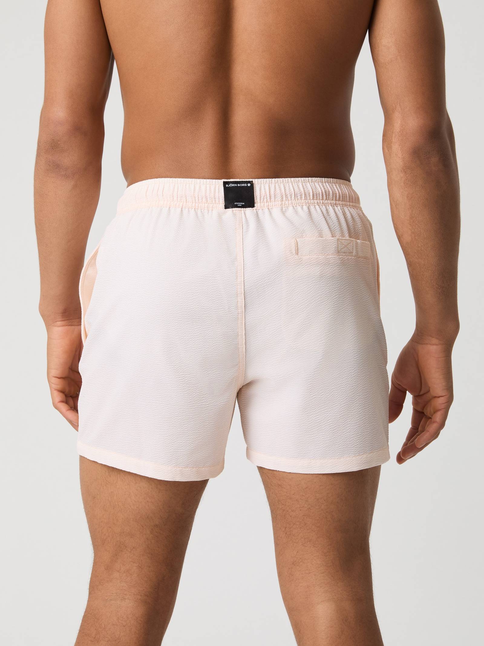 Borg Seersucker Swim Shorts image 3