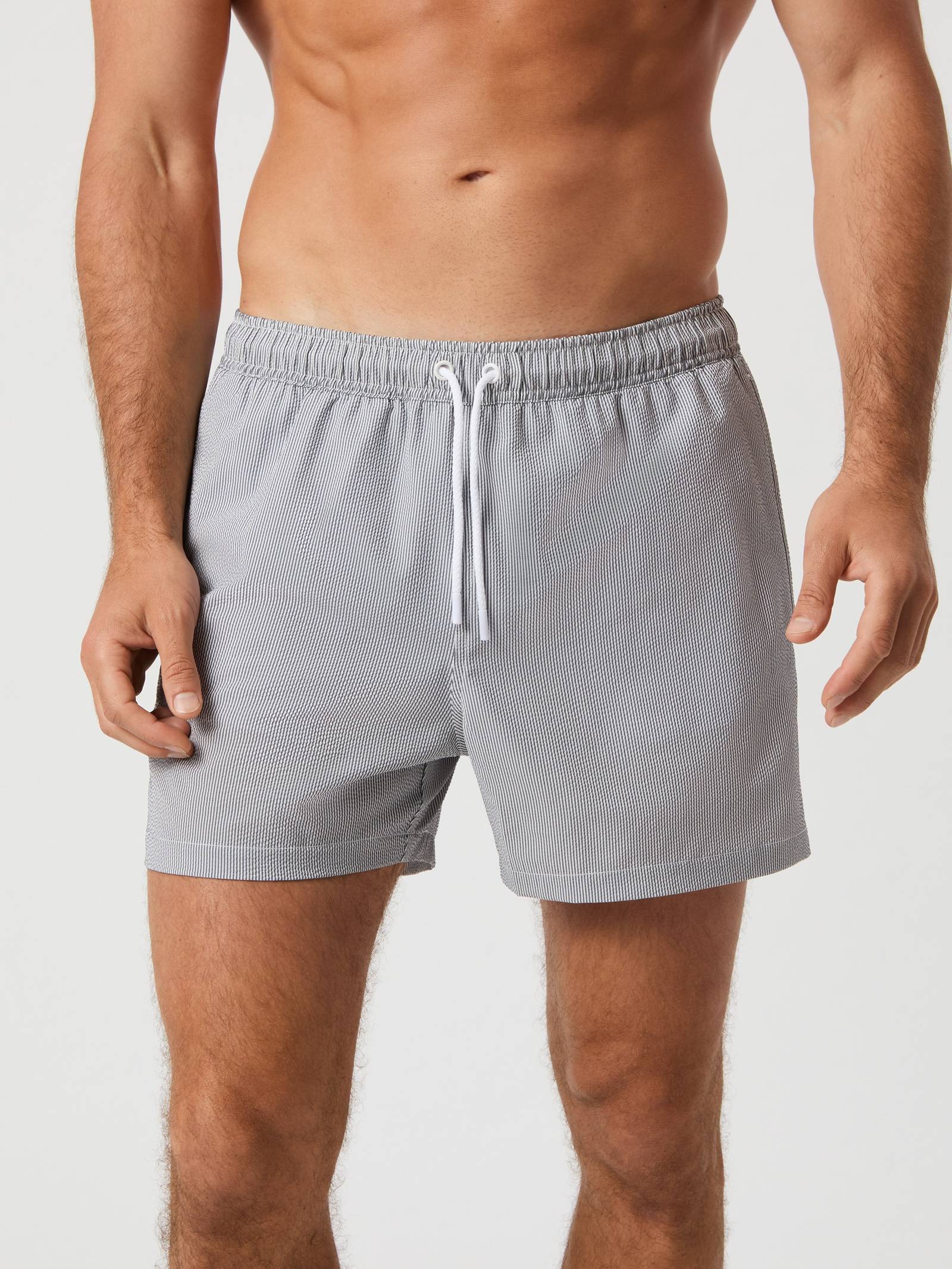 Borg Seersucker Swim Shorts image 2