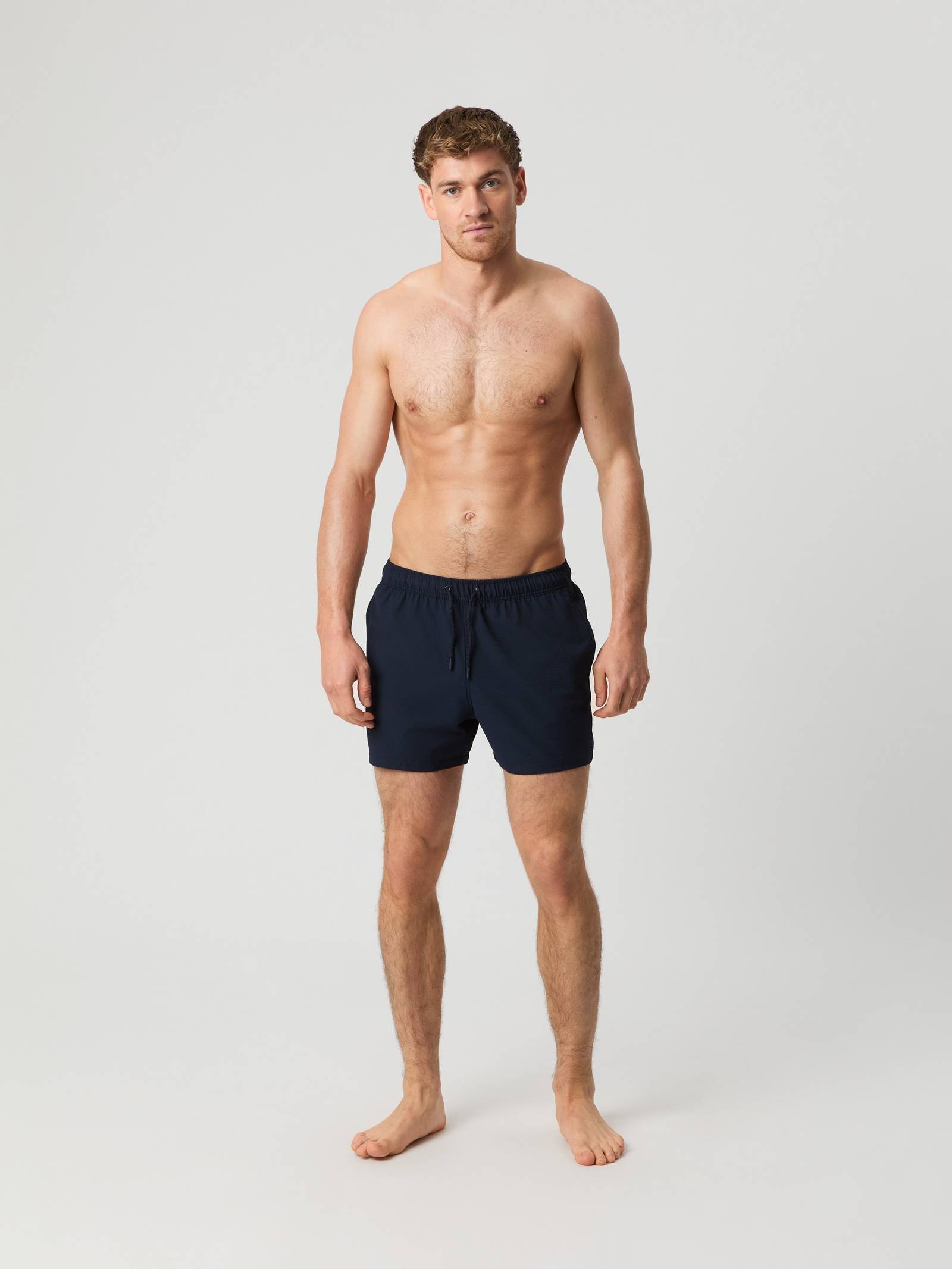 Borg Seersucker Swim Shorts image 1