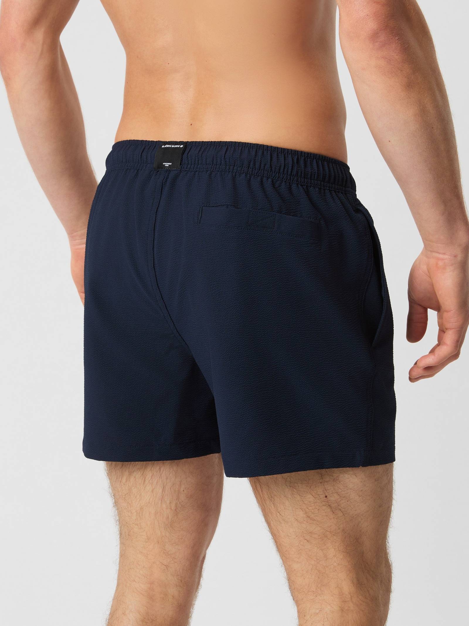 Borg Seersucker Swim Shorts image 3