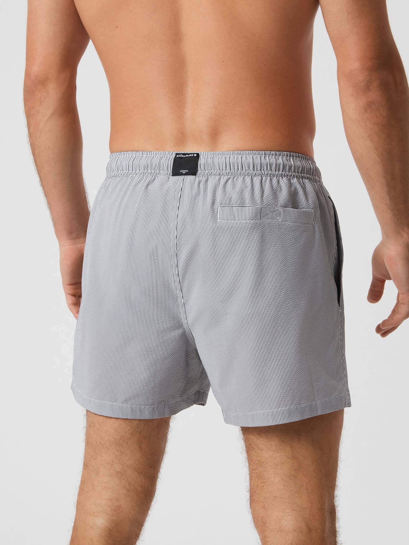 Borg Seersucker Swim Shorts image 3