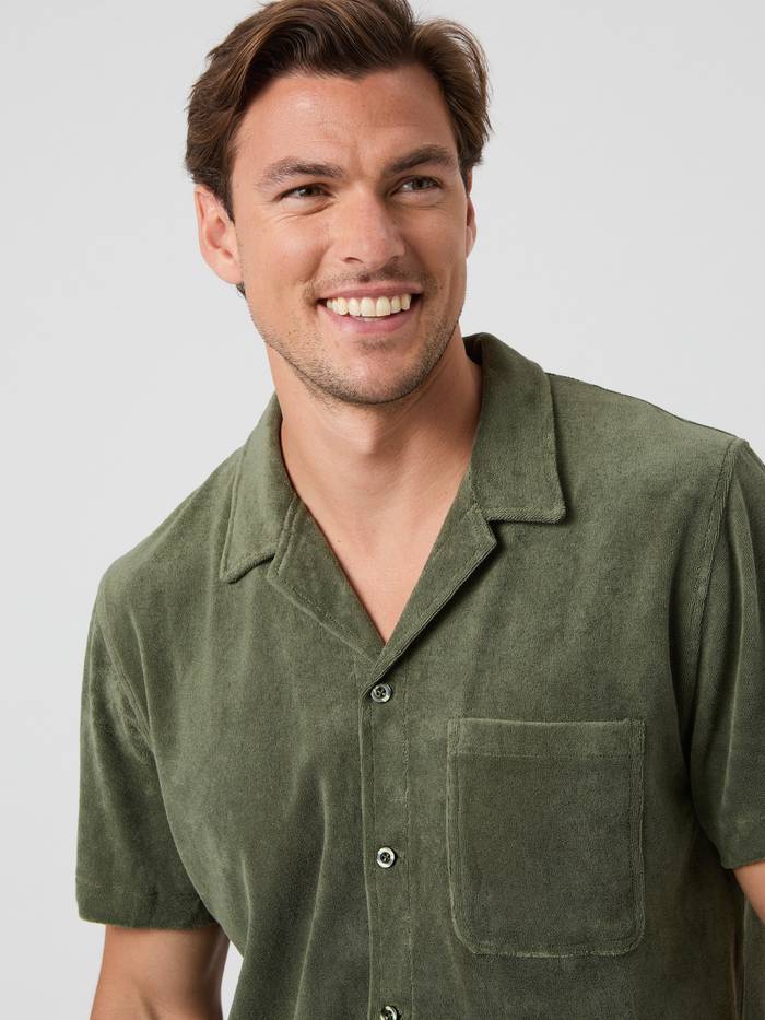 Borg Toweling Pool Shirt