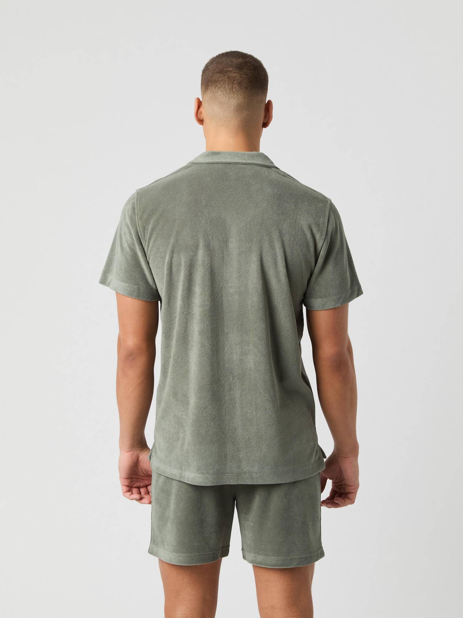 Borg Toweling Pool Shirt image 2