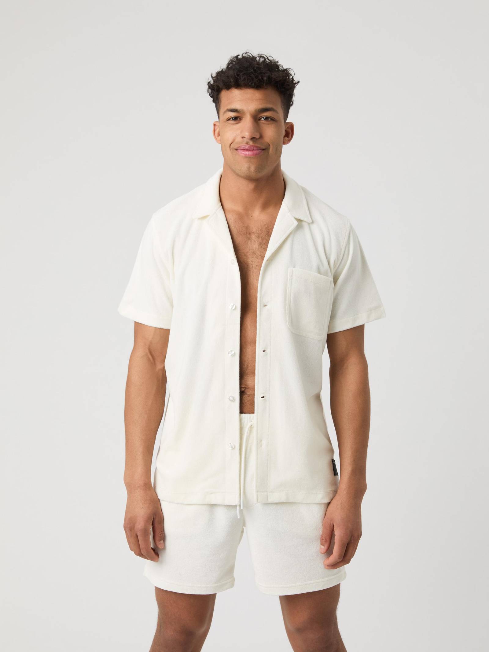 Borg Toweling Pool Shirt image 1