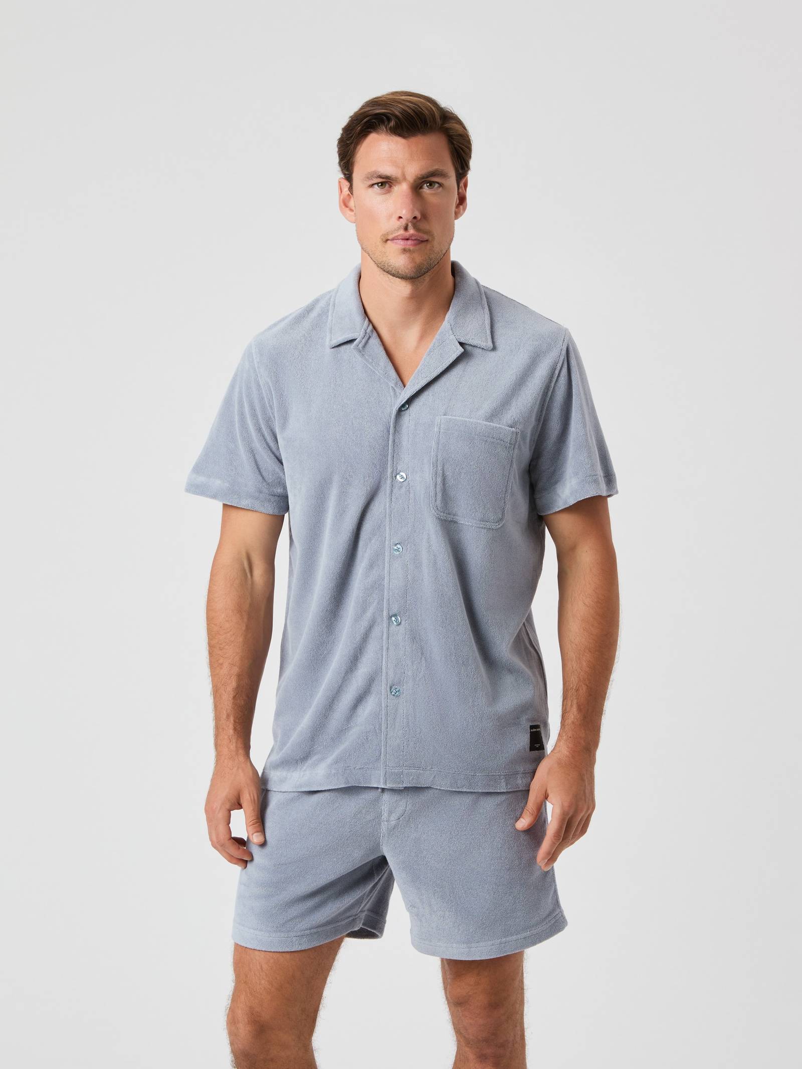 Borg Toweling Pool Shirt image 1