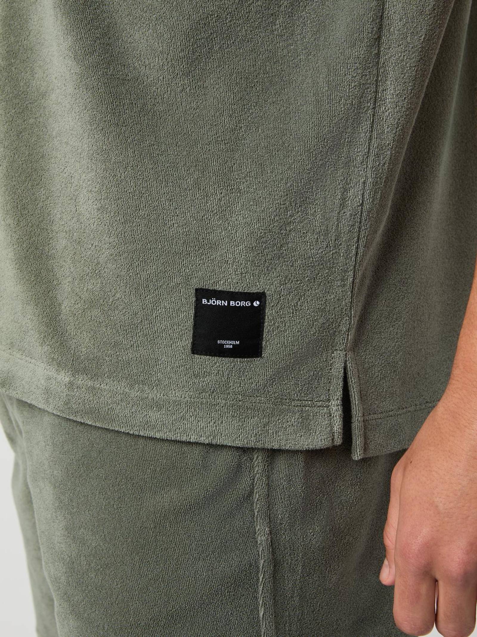 Borg Toweling Pool Shirt image 5