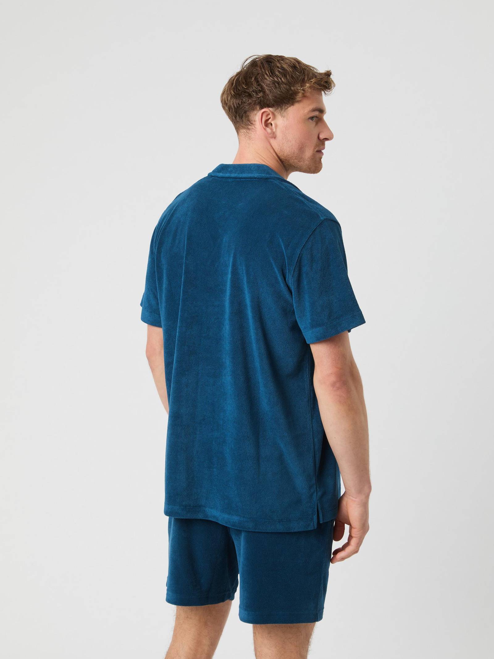 Borg Toweling Pool Shirt image 3