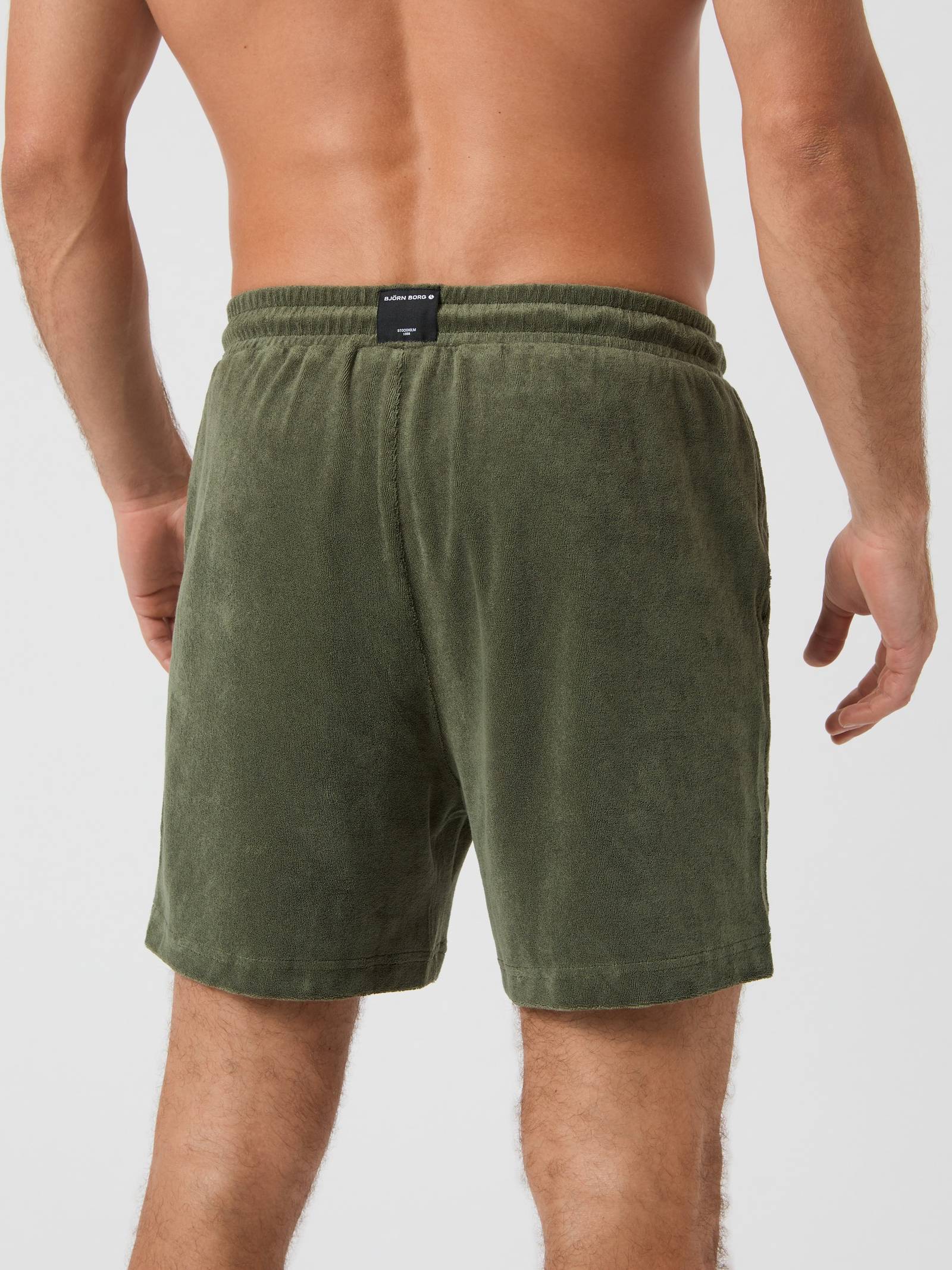Borg Toweling Pool Shorts image 3