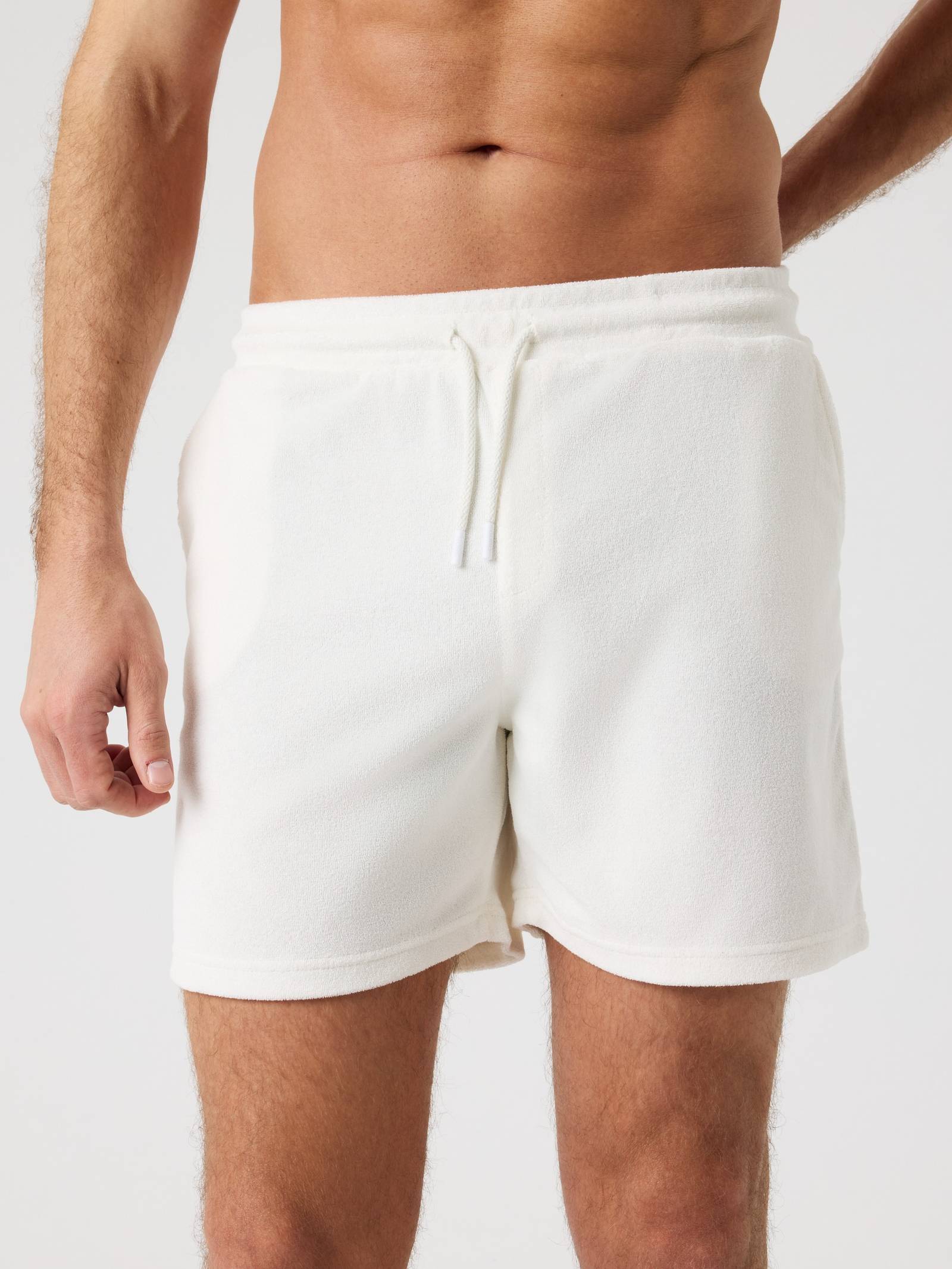 Björn Borg - Borg Toweling Pool Shorts Tofu Herr - Image 1