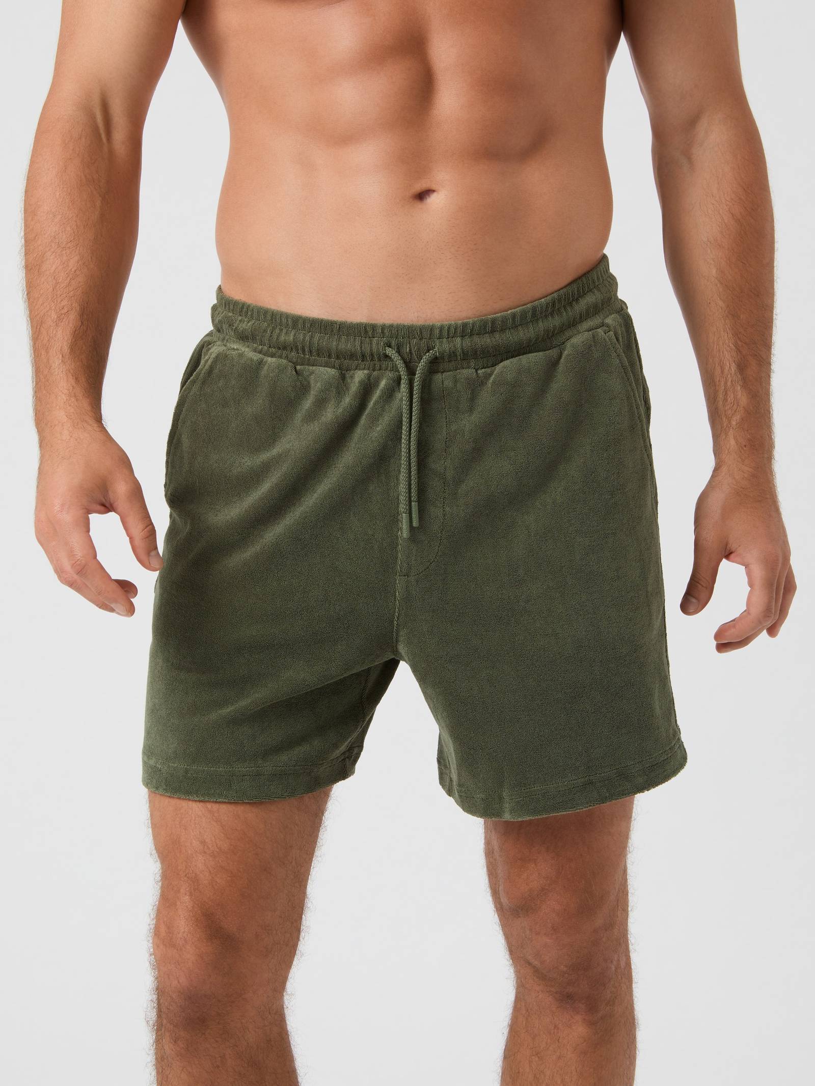 Borg Toweling Pool Shorts image 2