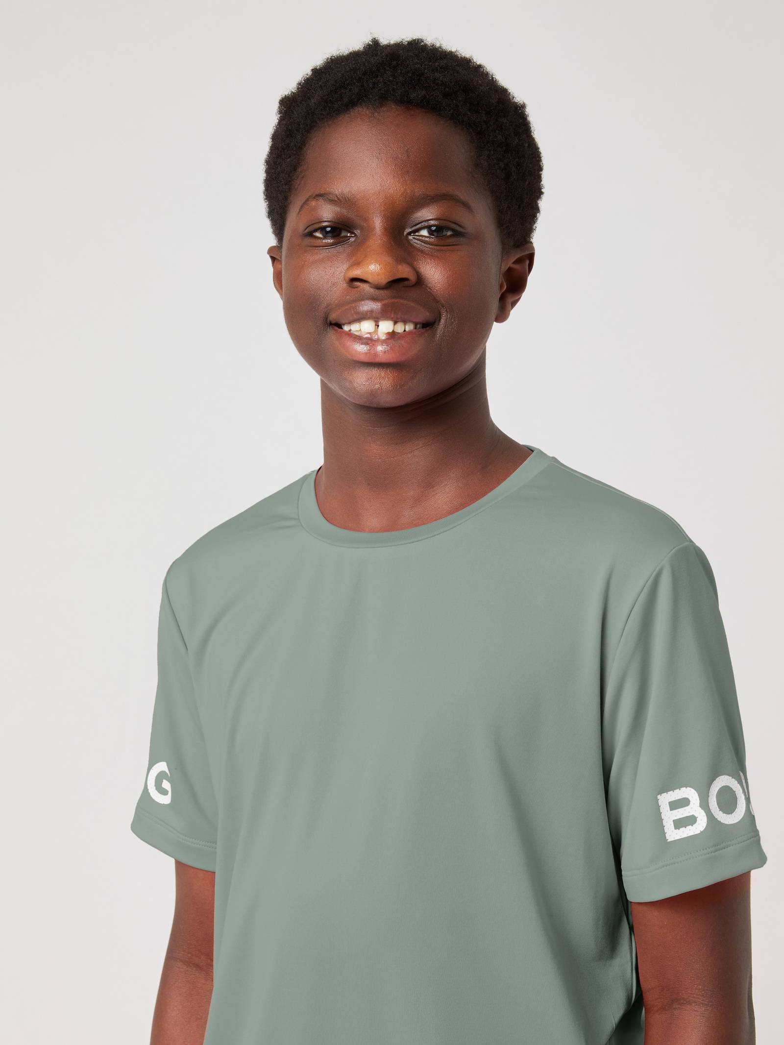 Björn Borg - Borg T-Shirt Agave Green Kids - Image 1