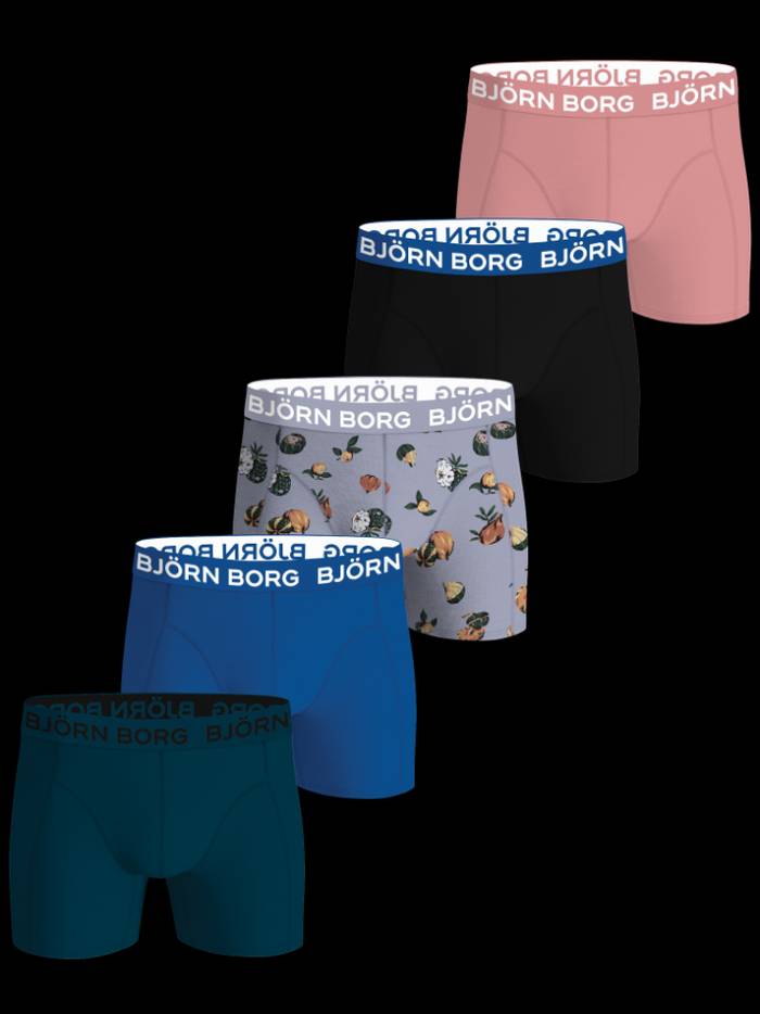 Cotton Stretch Boxers 5-pack