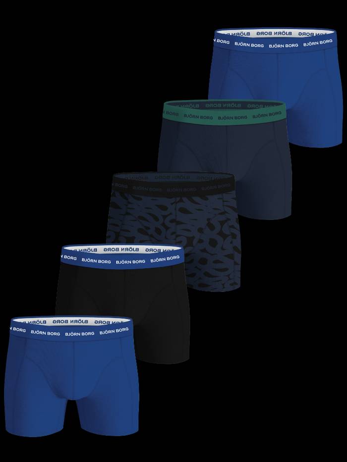 Cotton Stretch Boxers 5-pack
