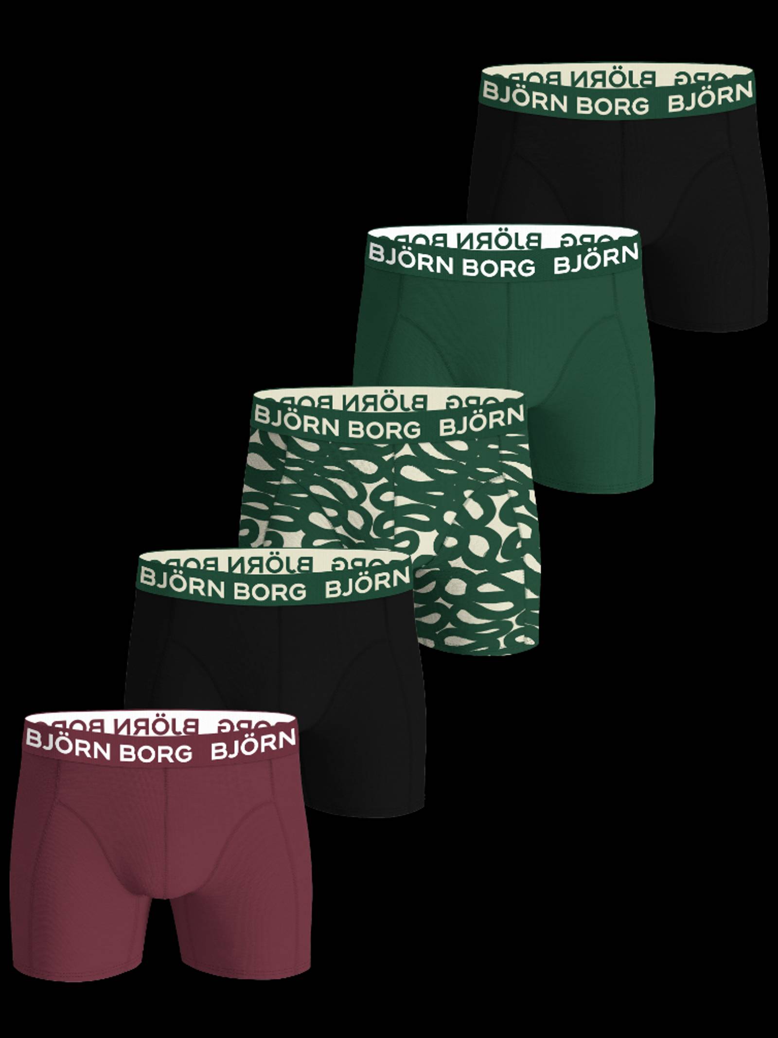 Cotton Stretch Boxers 5-pack image 1