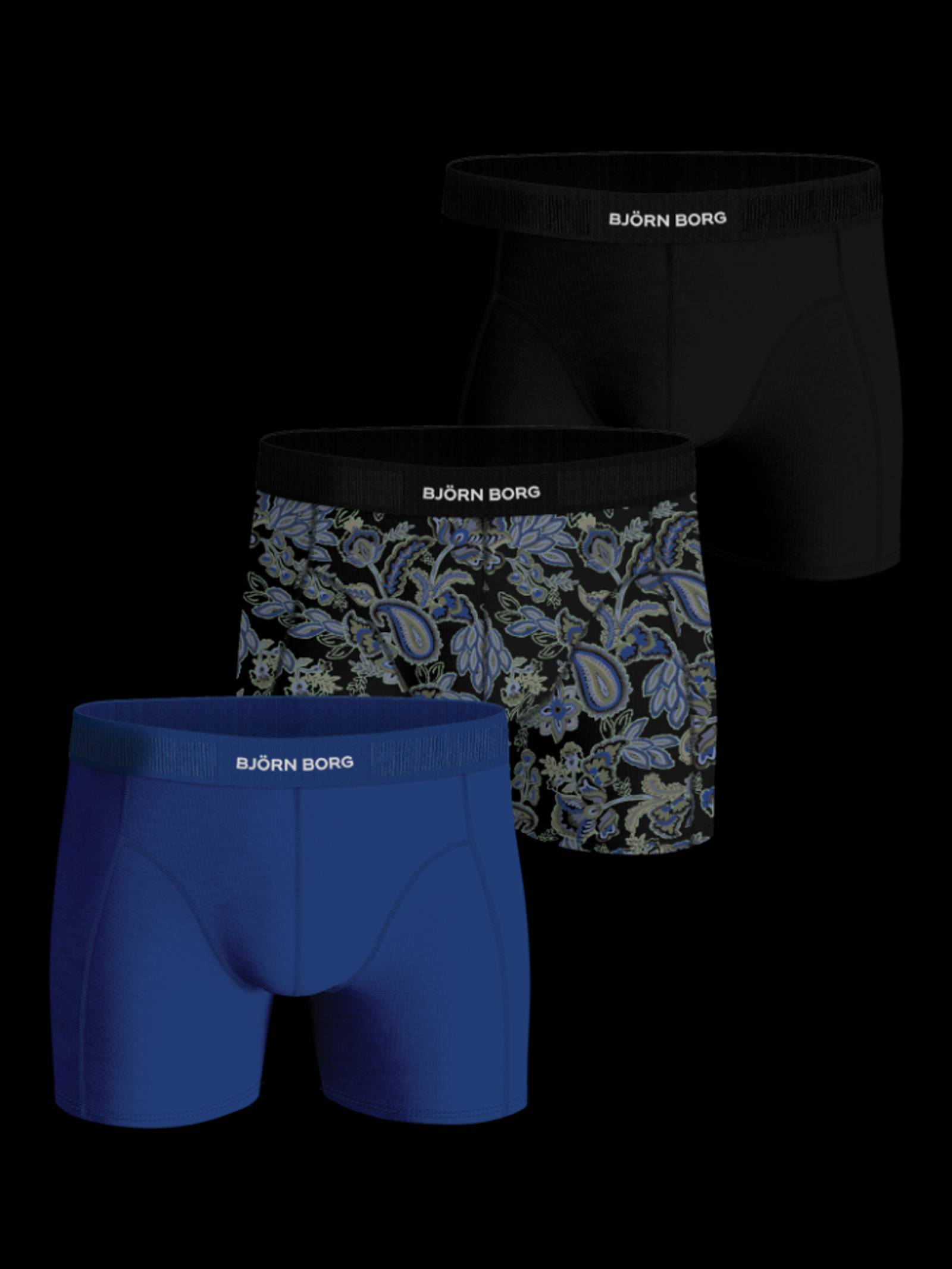 Organic Cotton Stretch Boxers 3-pack image 1