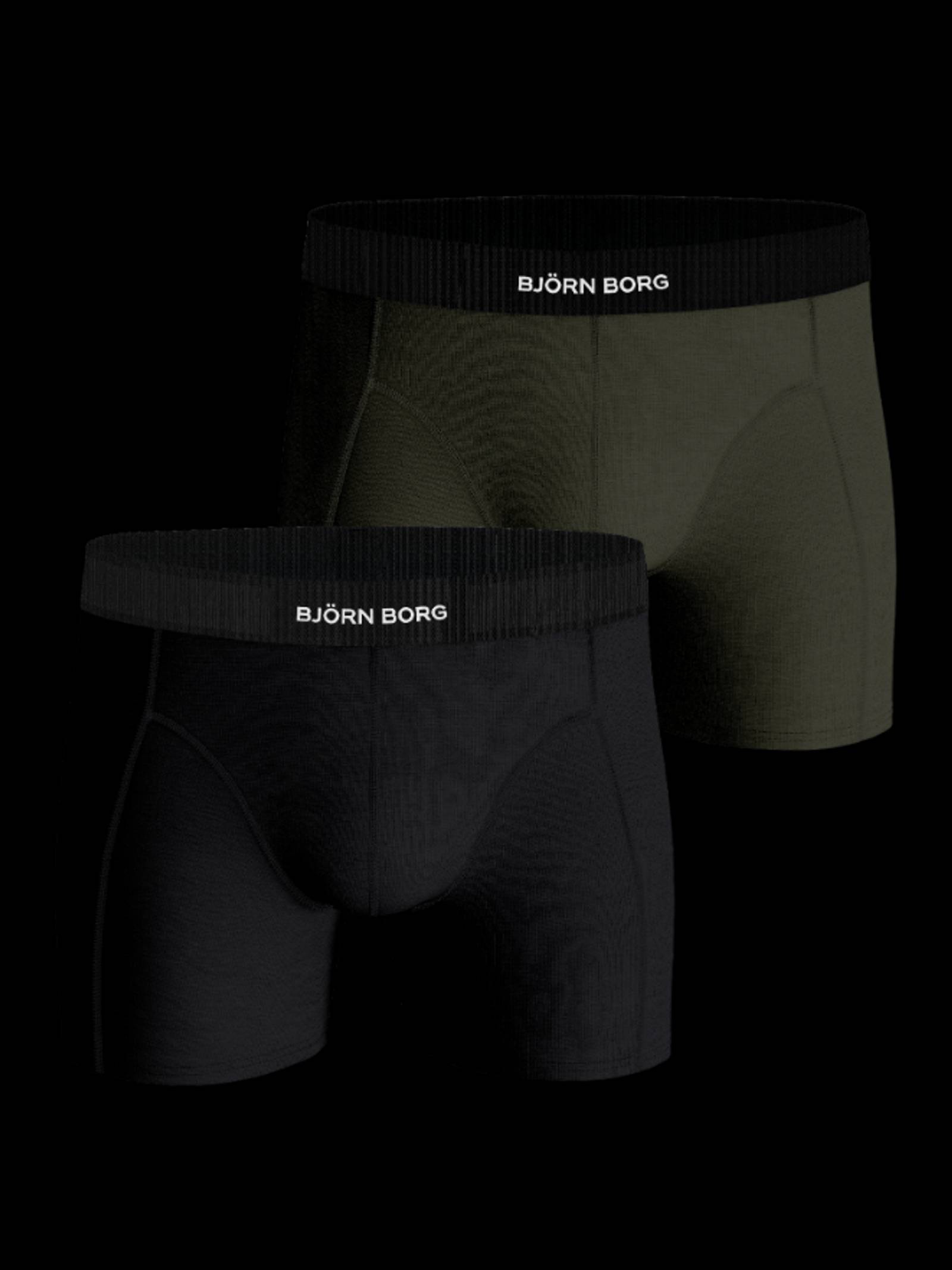 Organic Cotton Stretch Boxers 2-pack image 1
