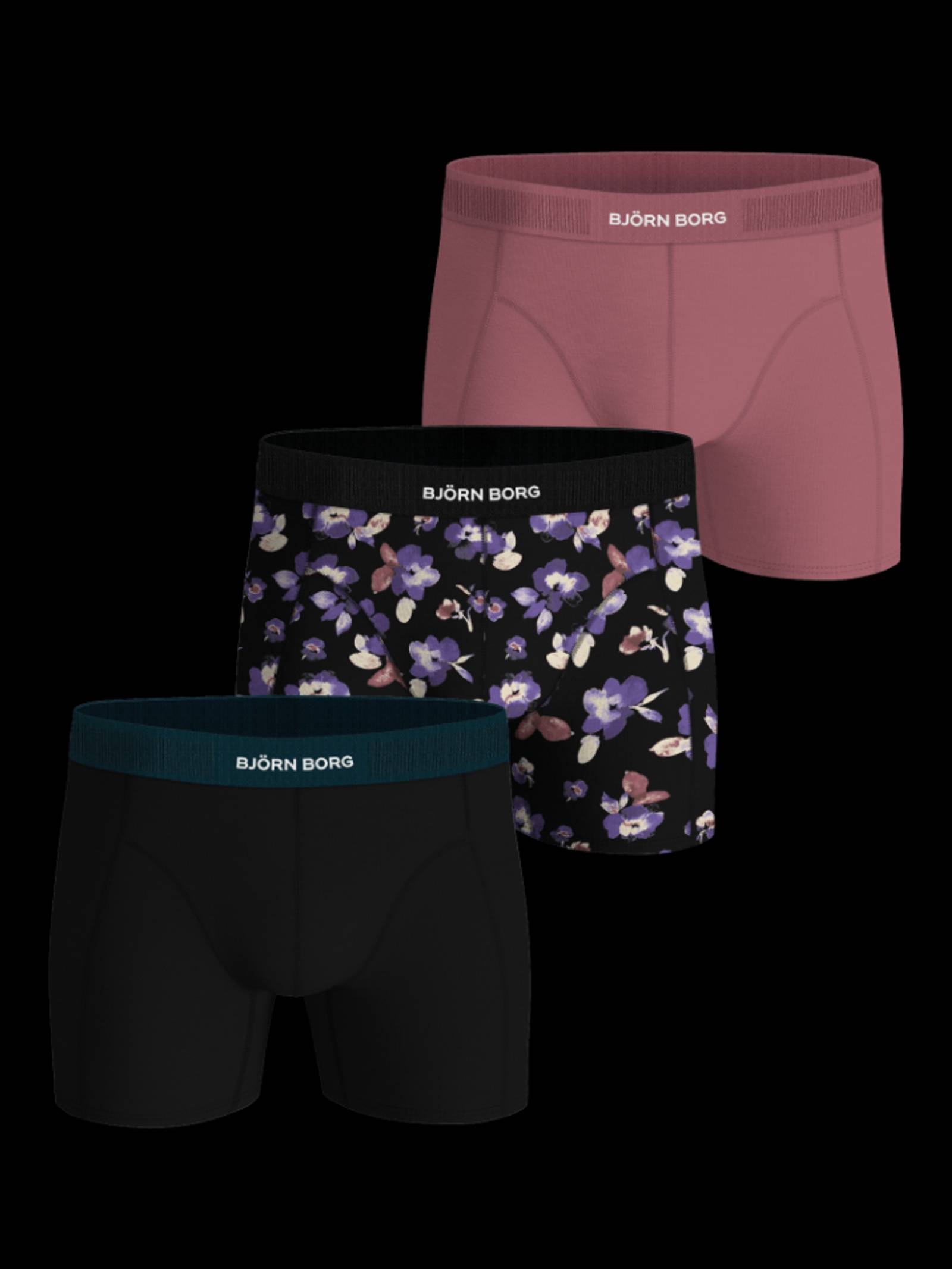 Organic Cotton Stretch Boxers 3-pack image 1