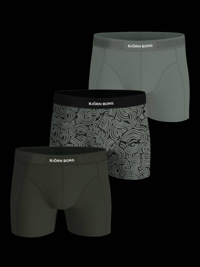 Organic Cotton Stretch Boxers 3-pack