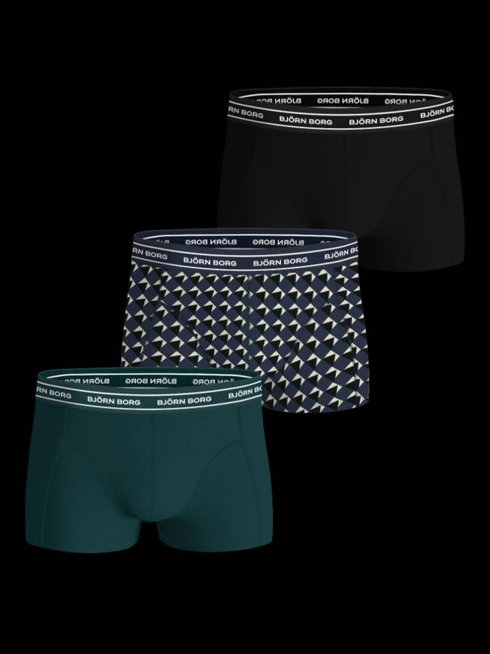 Organic Cotton Stretch Trunks 3-pack
