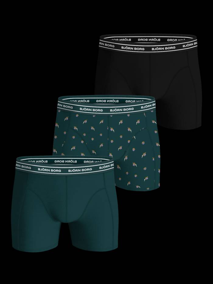 Organic Cotton Stretch Boxers 3-pack