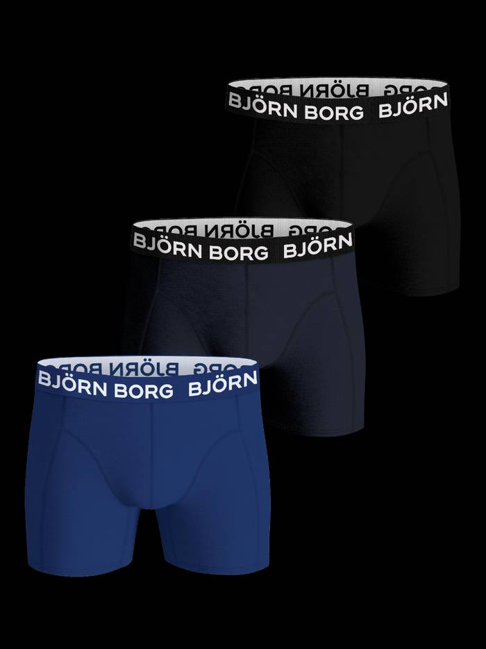 Björn Borg - Bamboo Cotton Blend Boxers 3-pack Multi