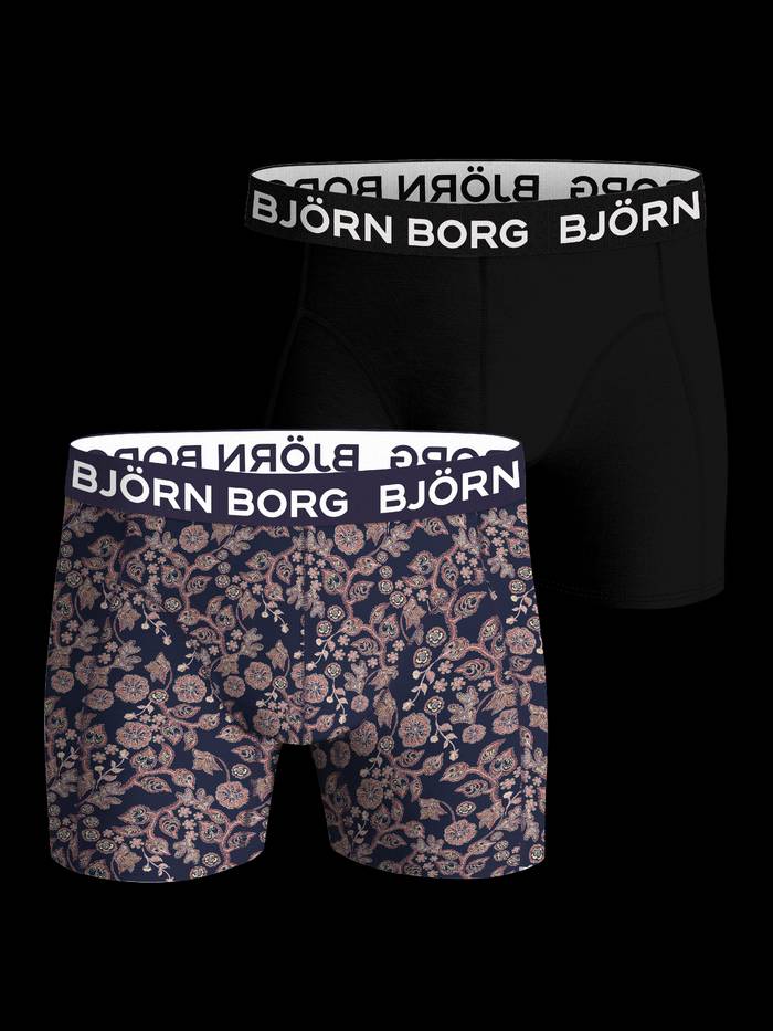 Bamboo Cotton Blend Boxers 2-pack