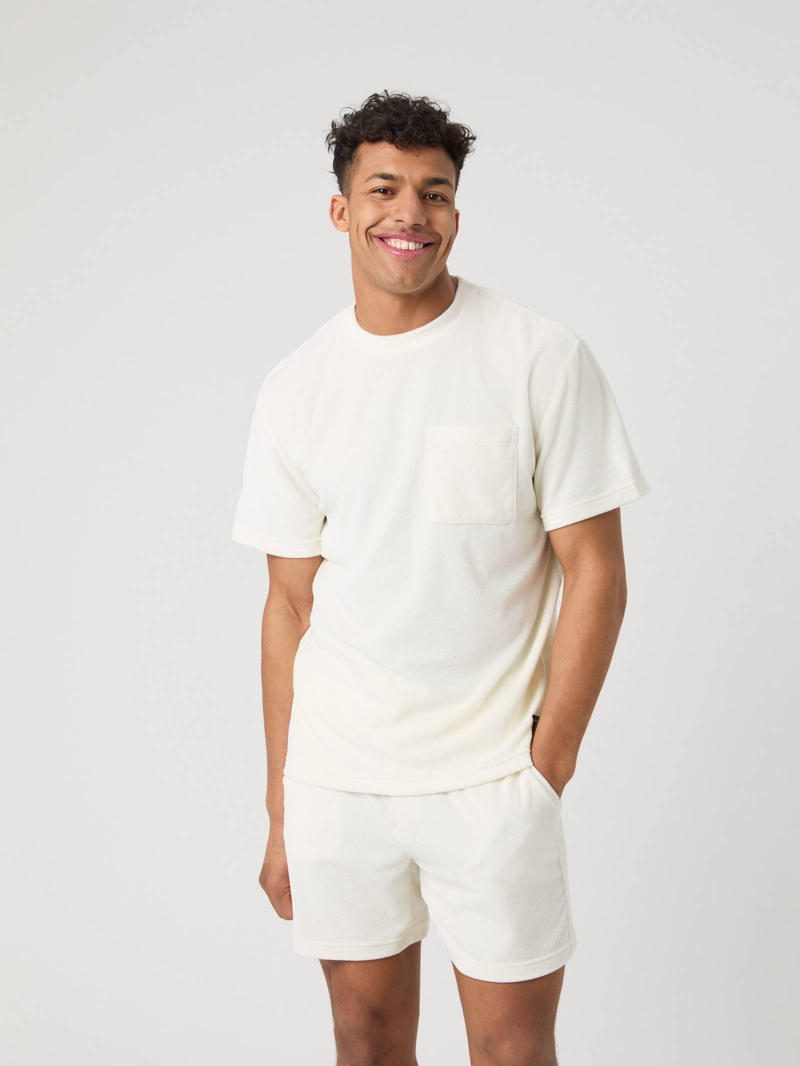 Borg Toweling T-Shirt image 3