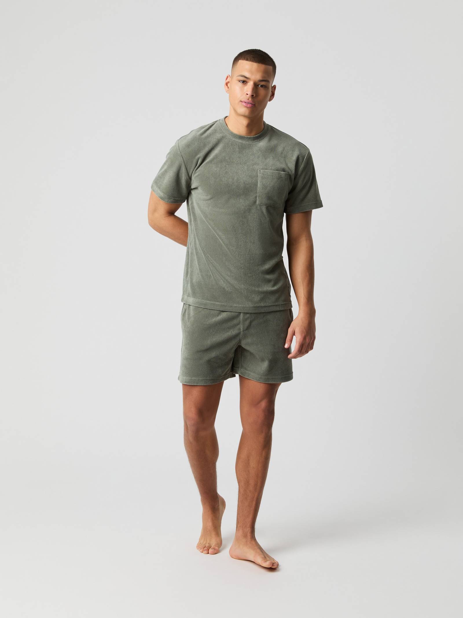 Borg Toweling T-Shirt image 3