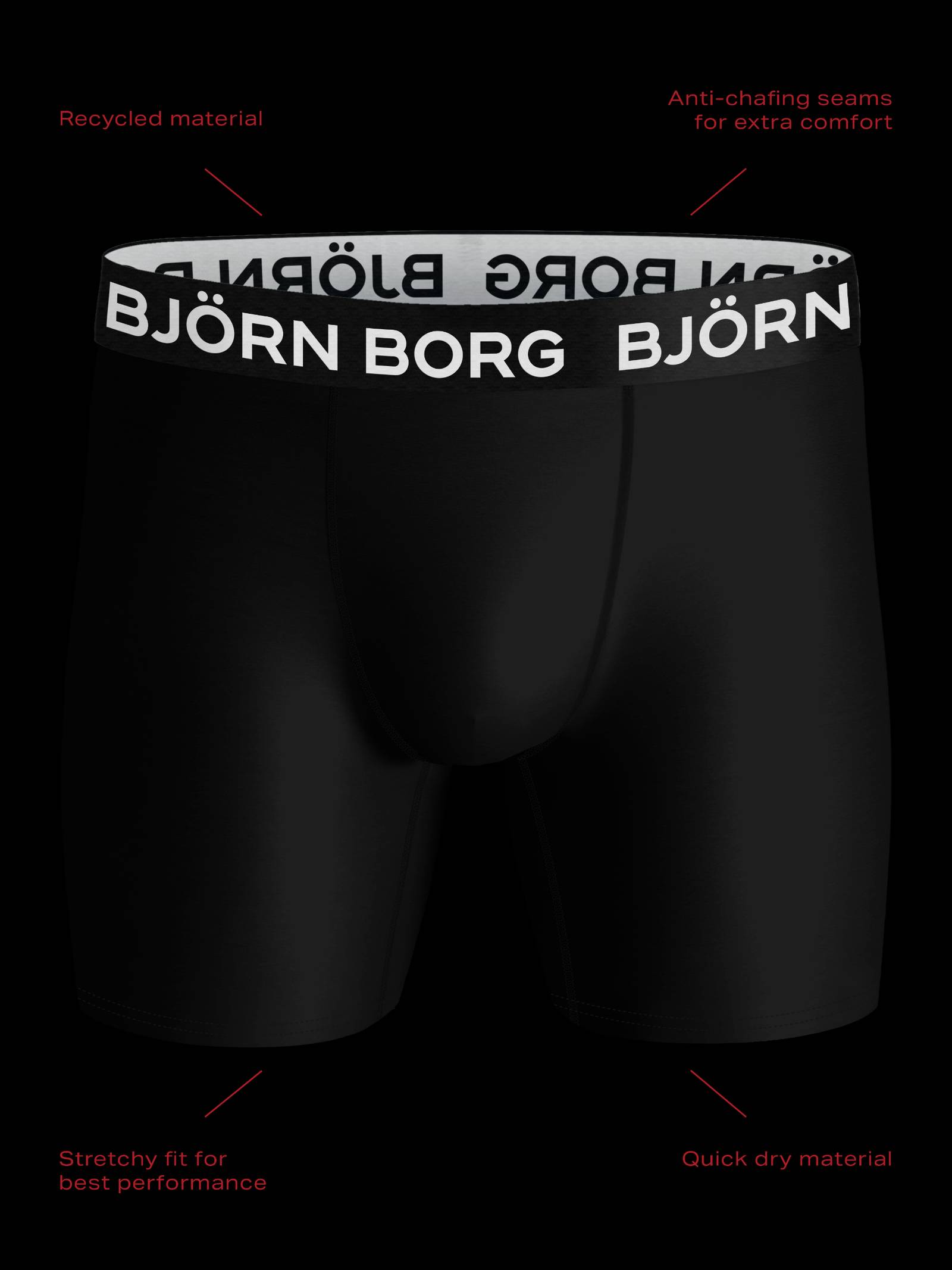 Sports Microfiber Boxers image 1