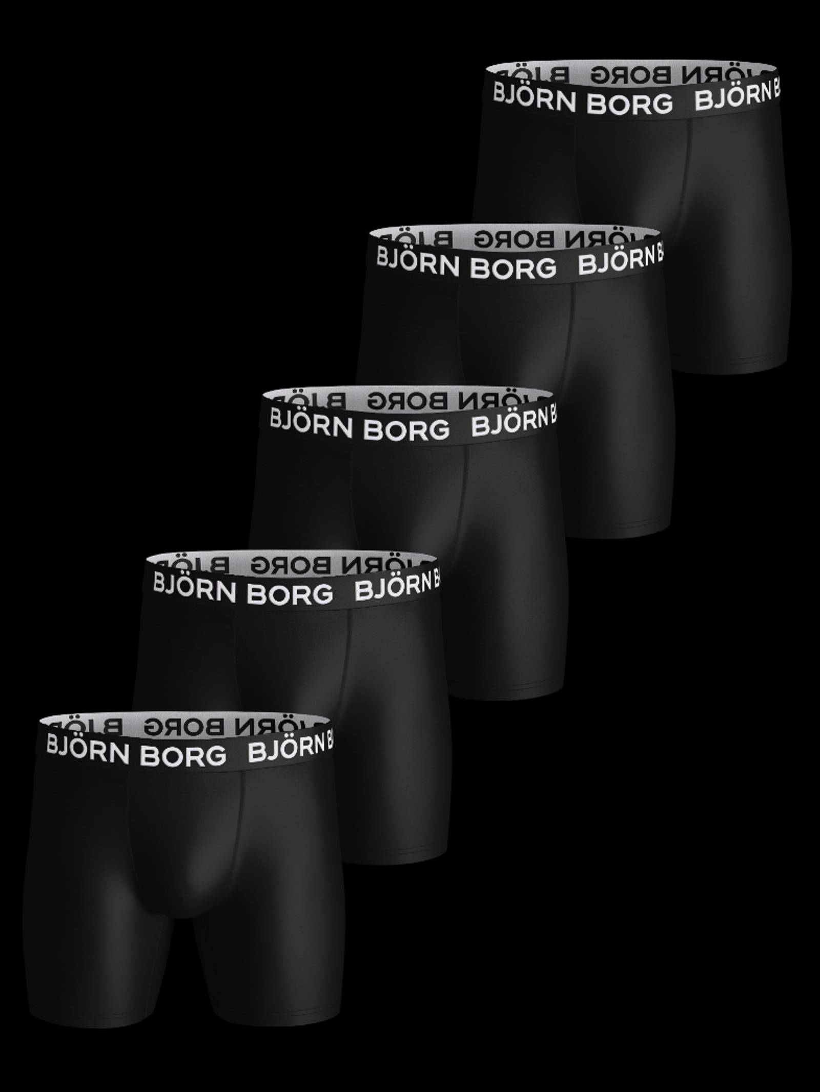 Sports Microfiber Boxers 5-pack image 1