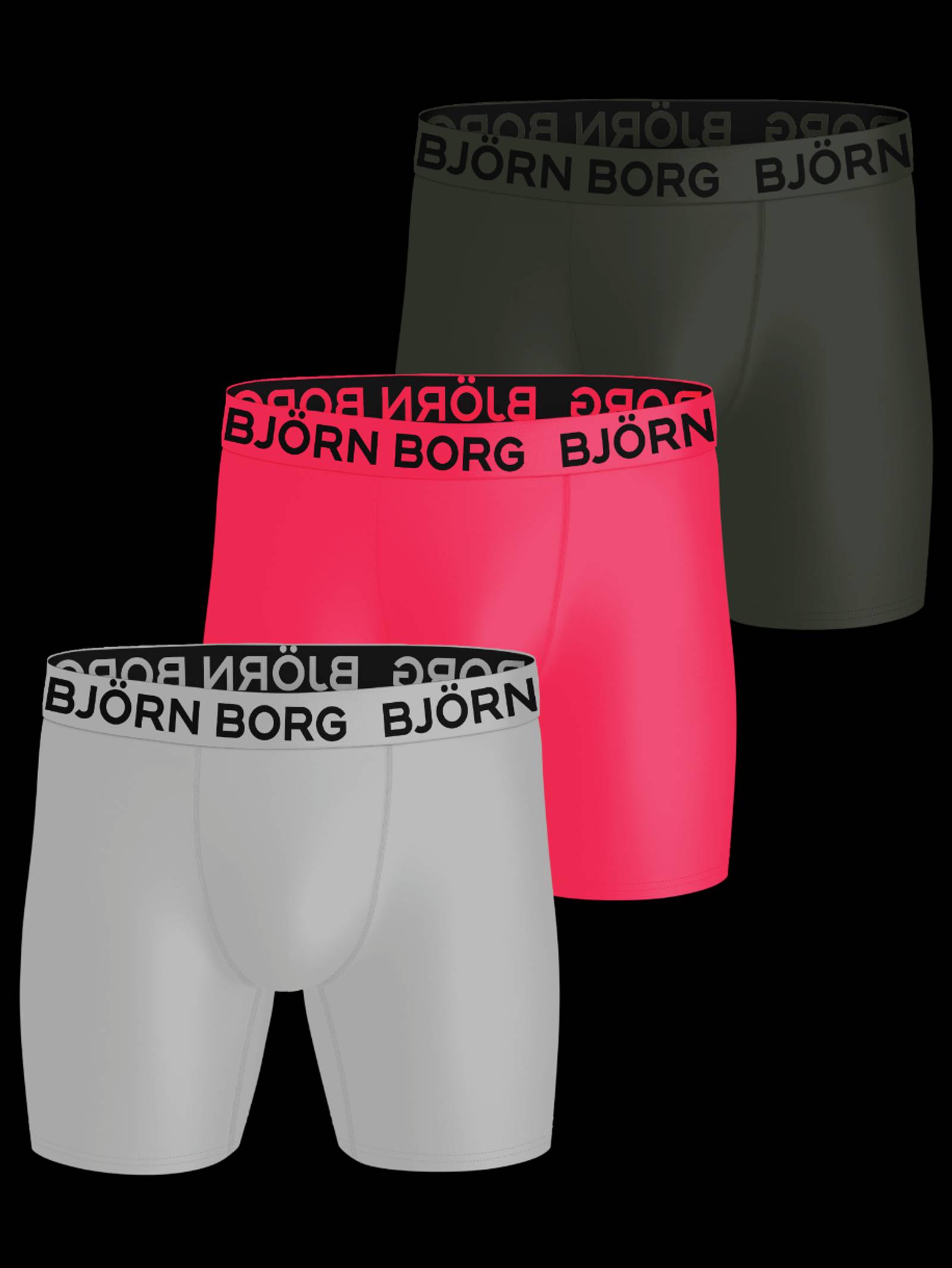 Sports Microfiber Boxers 3-pack image 1