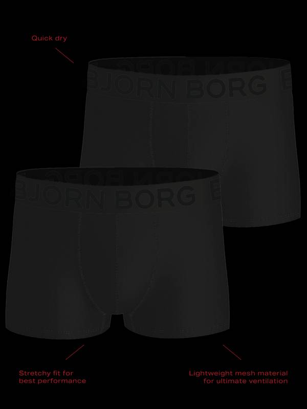 Sports Mesh Trunks 2-pack