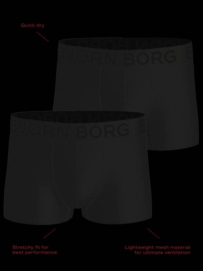Sports Mesh Trunks 2-pack
