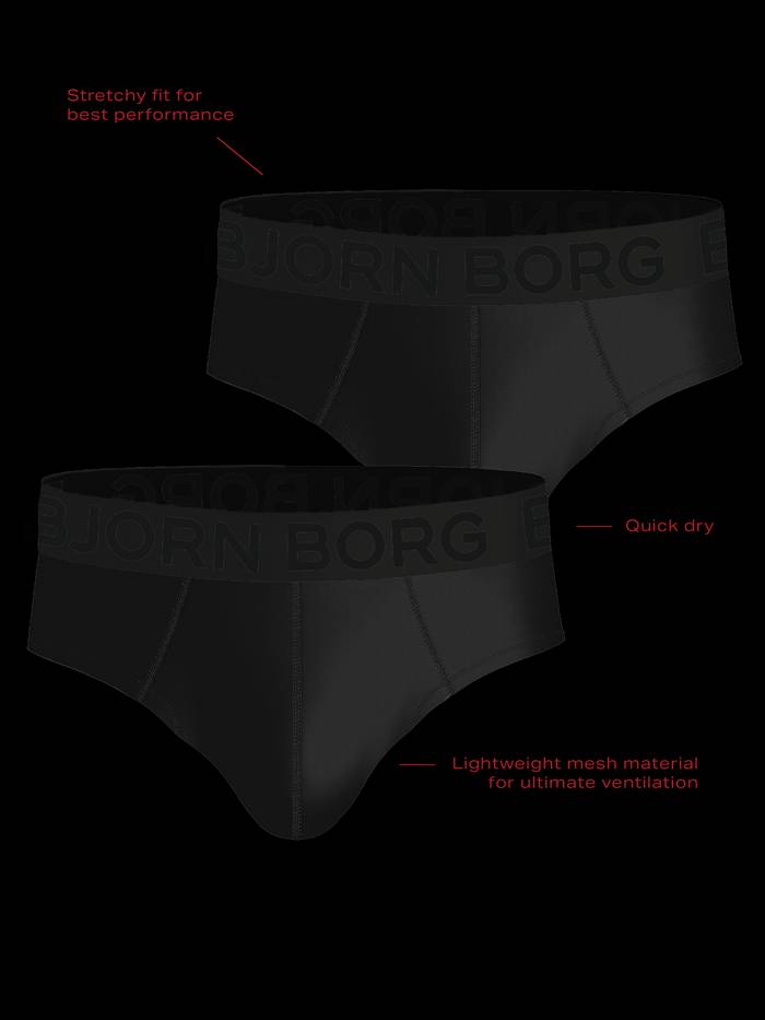 Sports Mesh Briefs 2-pack