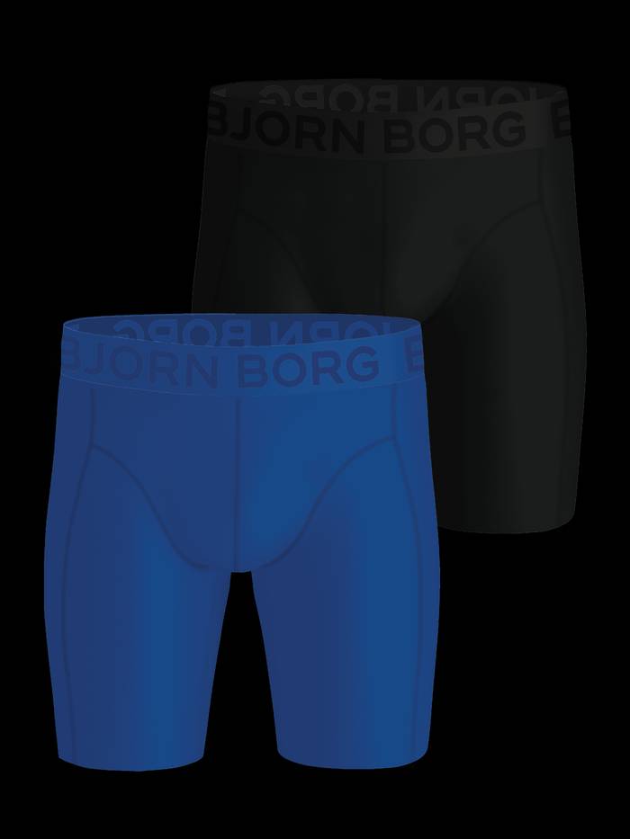 Sports Lightweight Long Leg Boxers 2-pack