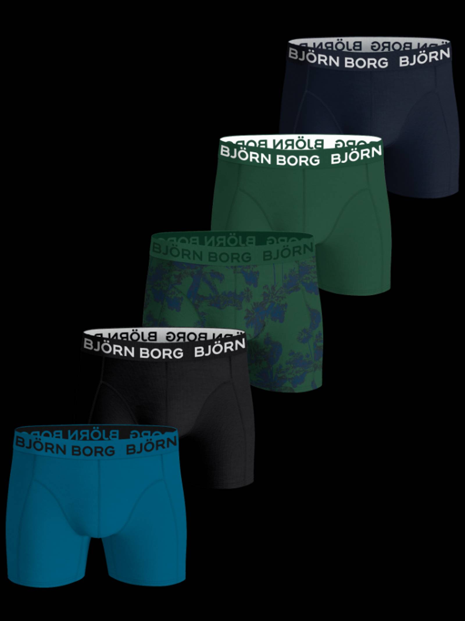 Cotton Stretch Boxers 5-pack image 1