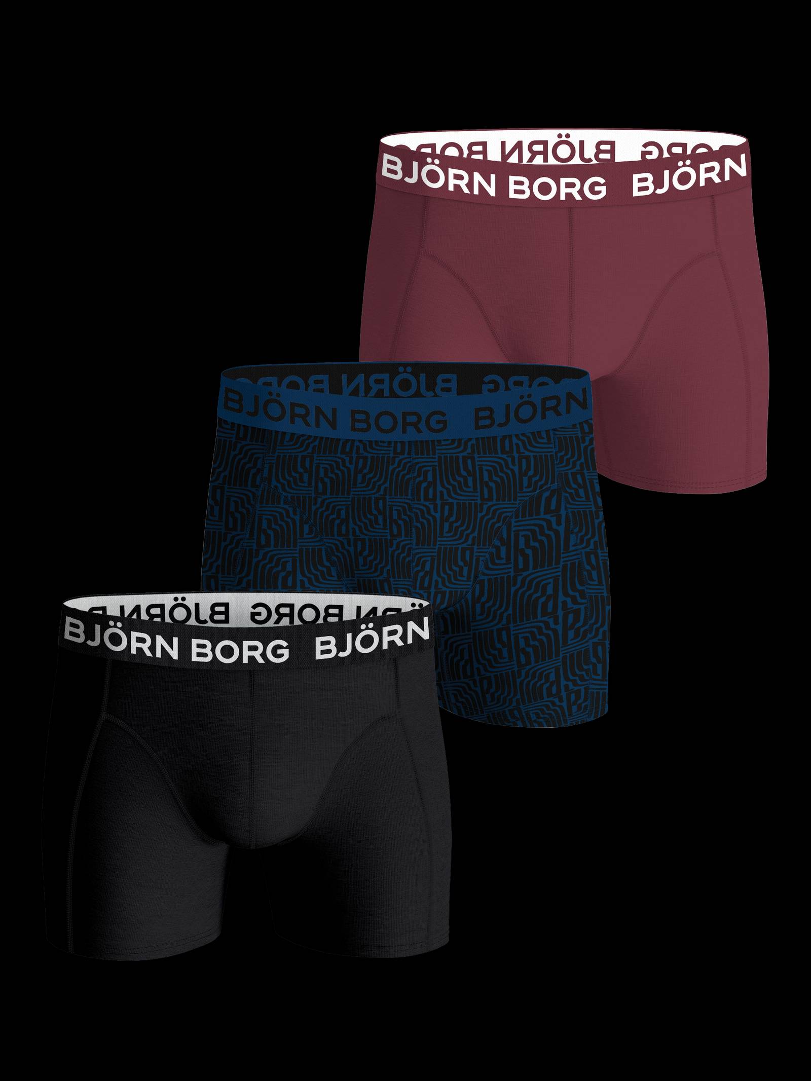 Cotton Stretch Boxers 3-pack image 1