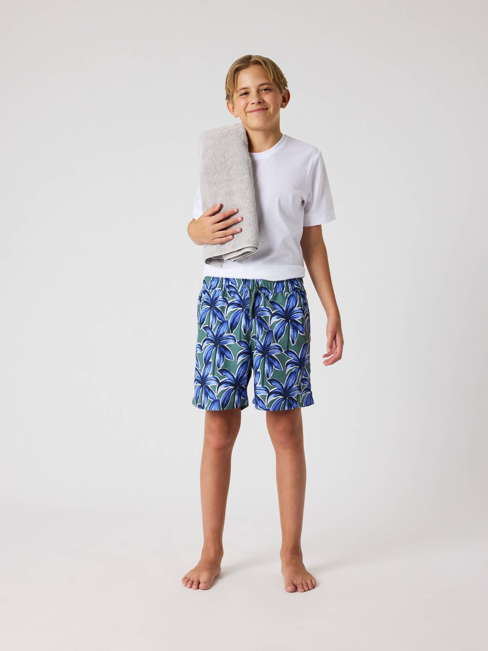 Björn Borg - Borg Print Swim Shorts Palms On Palms 1 Kinderen - Image 1