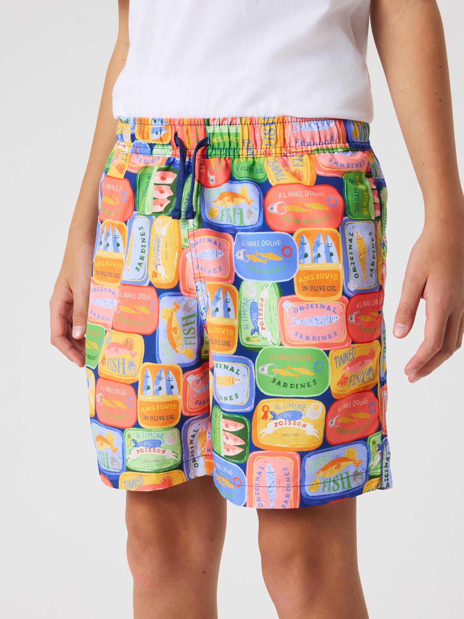 Björn Borg - Borg Print Swim Shorts Sardines 1 Kids - Image 1