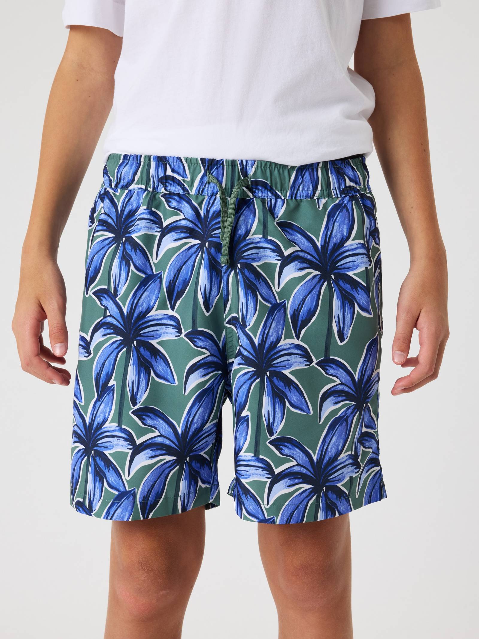Björn Borg - Borg Print Swim Shorts Palms On Palms 1 Kids - Image 1